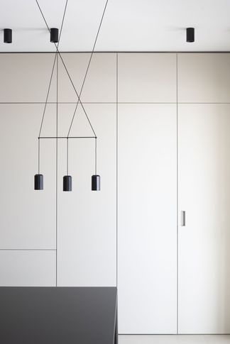 Open Space in stile contemporaneo di 40 di valeria ingrao architetto Open Space in stile contemporaneo di 40 di valeria ingrao architetto