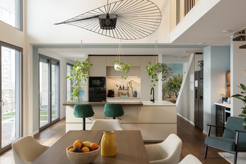 Cucina in stile moderno di 26 di NOMADE ARCHITETTURA