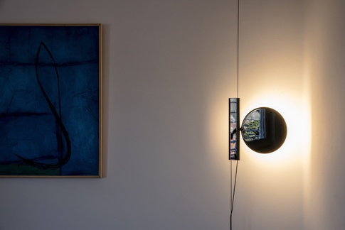 Soggiorno in stile contemporaneo di 17 di Zelda de Ruvo Architetto