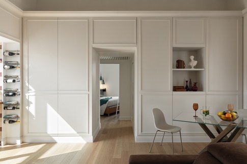 Soggiorno in stile contemporaneo di 30 di VALENTINA AUTIERO    architecture │ interiors │ design projects