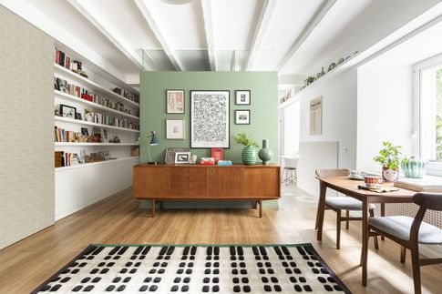 Soggiorno in stile anni '50 di 15 di Francesca Delicato architettura e design Soggiorno in stile anni '50 di 15 di Francesca Delicato architettura e design