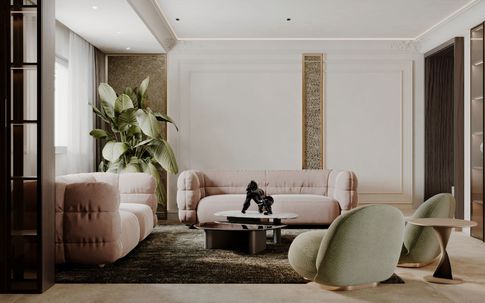 Open Space in stile contemporaneo di 70 di Salvatore Sito Interior Designer