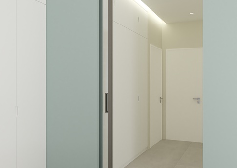 Open Space in stile contemporaneo di 40 di Arcangelo Primato