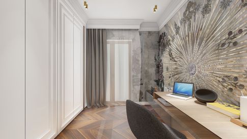 Studio in stile contemporaneo di 15 di Salvatore Sito Interior Designer