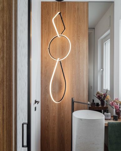 Bagno in stile contemporaneo di 4 di Francesco Cardano Interior Designer