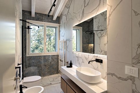 Bagno in stile moderno di 6 di MICHELE VOLPI STUDIO INTERIOR DESIGN