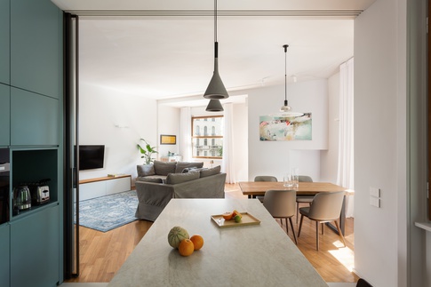 Soggiorno in stile contemporaneo di 40 di TGA_Studio Soggiorno in stile contemporaneo di 40 di TGA_Studio