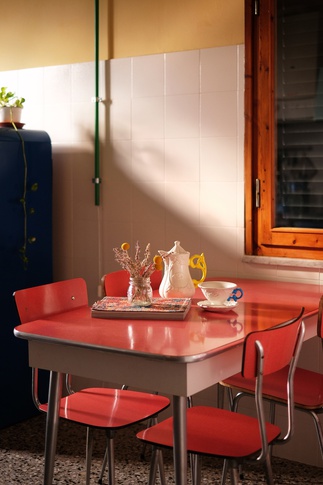 Cucina in stile vintage di 50 di Elena Mariotti