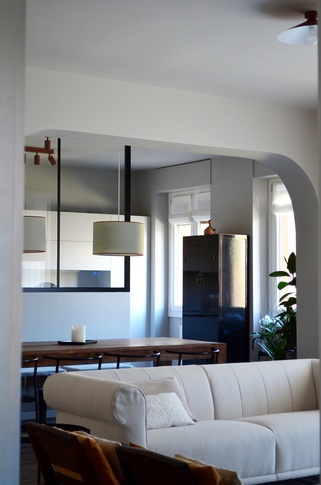 Open Space in stile contemporaneo di 40 di Federica Tagliabue Interior Design Open Space in stile contemporaneo di 40 di Federica Tagliabue Interior Design