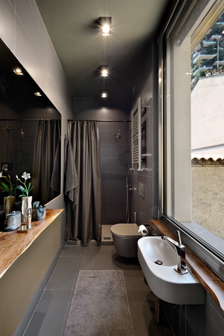 Bagno in stile contemporaneo di 6 di OZ Interiors Bagno in stile contemporaneo di 6 di OZ Interiors