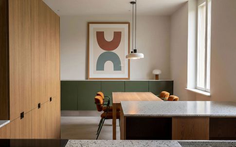 Cucina in stile japandi di 40 di EmmePi Architettura