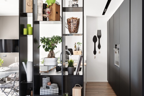 Open Space in stile contemporaneo di 45 di kkarchitecture
