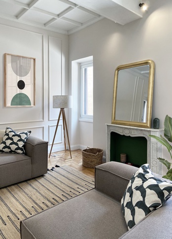 Soggiorno in stile parigino di 24 di Andrea Piattella Soggiorno in stile parigino di 24 di Andrea Piattella