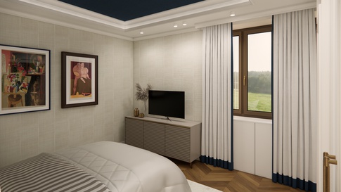 Camera da Letto in stile contemporaneo di 16 di Studio Gaetano Riccardelli Camera da Letto in stile contemporaneo di 16 di Studio Gaetano Riccardelli