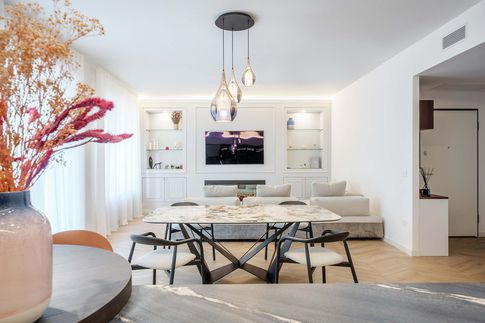 Open Space in stile contemporaneo di 45 di Gianluca Chiocca Interior Design Studio