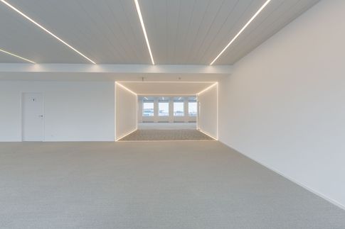 Open Space in stile contemporaneo di 1200 di Frame Farm - Architecture & Design