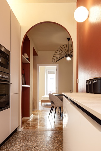 Cucina in stile contemporaneo di 9 di SuMisura Architetti Cucina in stile contemporaneo di 9 di SuMisura Architetti