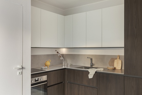 Cucina in stile minimal di 22 di Sofia Carta Studio