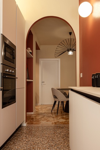 Cucina in stile contemporaneo di 9 di SuMisura Architetti Cucina in stile contemporaneo di 9 di SuMisura Architetti