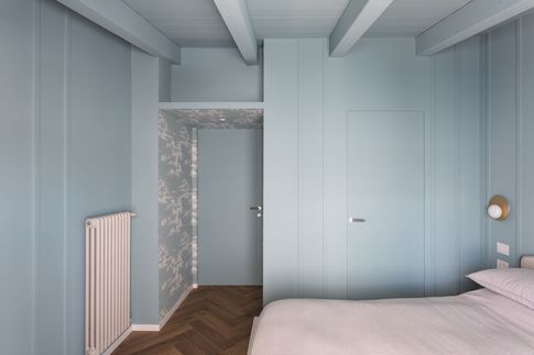 Camera da Letto in stile contemporaneo di 10 di Facta Studio Architetti Milano