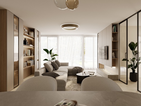 Soggiorno in stile moderno di 42 di doppiozero interior Soggiorno in stile moderno di 42 di doppiozero interior