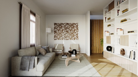 Open Space in stile contemporaneo di 70 di ITArch Interiors Open Space in stile contemporaneo di 70 di ITArch Interiors