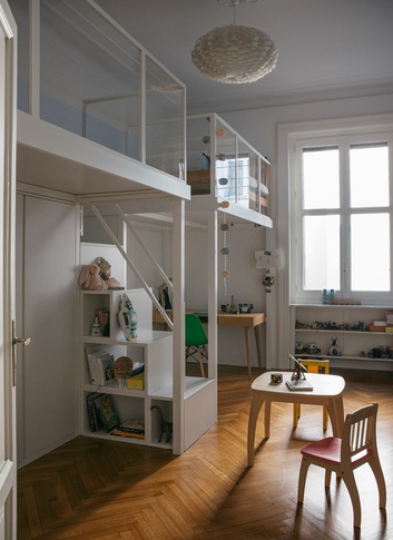Cameretta Bambini in stile moderno di 24 di Chantal Forzatti architetto