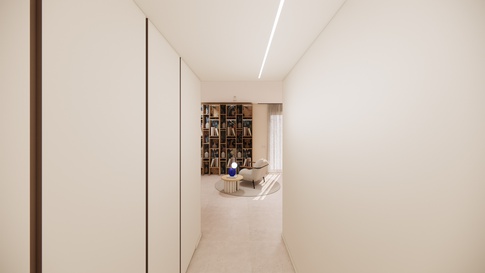 Open Space in stile moderno di 65 di Maison Monrò