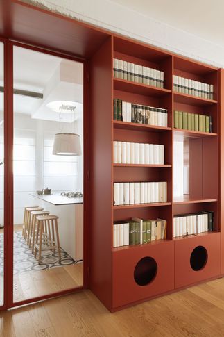 Open Space in stile contemporaneo di 120 di RM\Architecture Open Space in stile contemporaneo di 120 di RM\Architecture