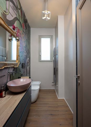 Bagno in stile eclettico di 5 di ZPSTUDIO