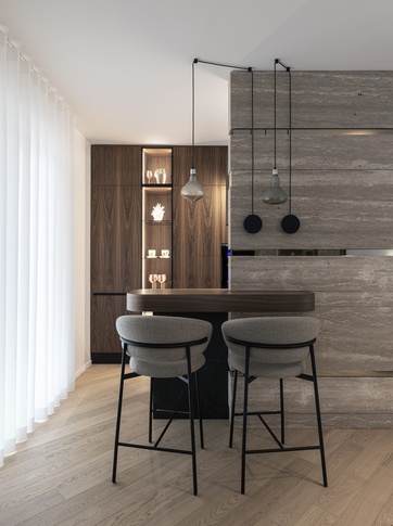 Open Space in stile contemporaneo di 56 di Francesco Cardano Interior Designer