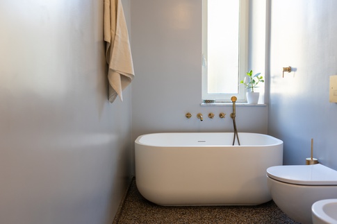 Bagno in stile vintage di 5 di L2 Architettura