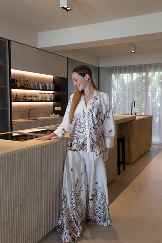 Cucina in stile contemporaneo di 110 di Abitacolo Interni