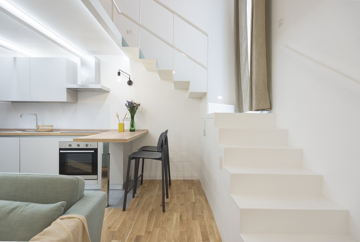 Open Space in stile minimal di 25 di Architetto Valentina Solano