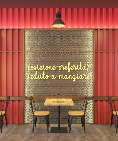 Open Space in stile industriale di 80 di Arcangelo Primato