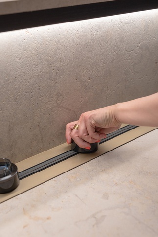 Cucina in stile contemporaneo di 110 di Abitacolo Interni