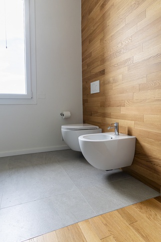 Bagno di Servizio in stile contemporaneo di 5 di Lorenzo Rossi Architetto Bagno di Servizio in stile contemporaneo di 5 di Lorenzo Rossi Architetto