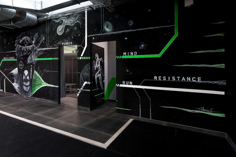 Palestra in stile industriale di 200 di SET designers