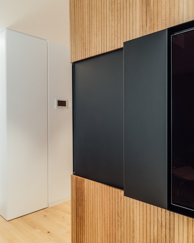 Open Space in stile contemporaneo di 59 di Francesco Cardano Interior Designer