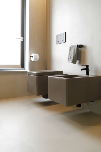 Bagno di Servizio in stile soft industrial di 5 di Simona Fogalesi interior designer