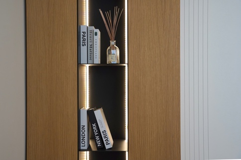 Open Space in stile contemporaneo di 48 di Rosaura D’Alessandro Open Space in stile contemporaneo di 48 di Rosaura D’Alessandro