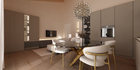 Open Space in stile contemporaneo di 26 di SAMANTHA PASTRELLO INTERIOR DESIGN Open Space in stile contemporaneo di 26 di SAMANTHA PASTRELLO INTERIOR DESIGN