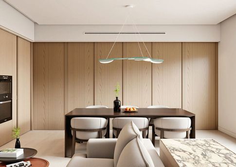 Open Space in stile japandi di 40 di Arcangelo Primato Open Space in stile japandi di 40 di Arcangelo Primato