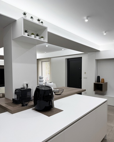 Open Space in stile contemporaneo di 45 di IMA STUDIO