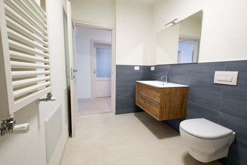 Lavanderia in stile contemporaneo di 5 di STUDIO AEDES STP SRL