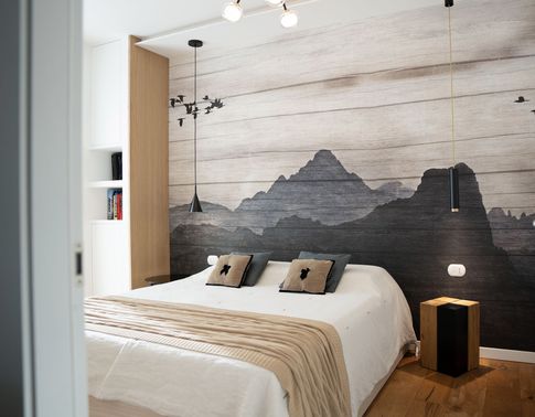 Camera da Letto in stile contemporaneo di 13 di Rinnova Home 3d