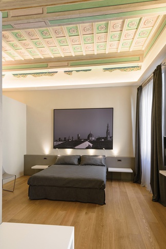 Open Space in stile minimal di 50 di Rachele Biancalani Studio