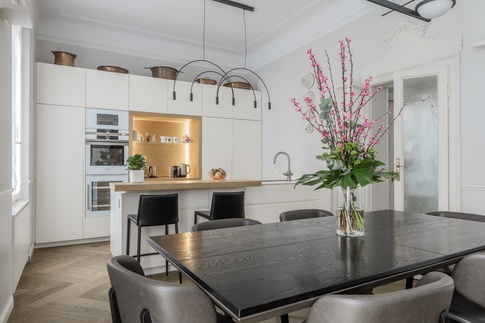 Cucina in stile contemporaneo di 25 di Annalisa Carli Architetto