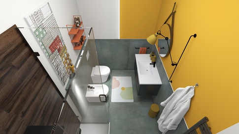 Bagno in stile urban di 5 di Arar Studio di Arar Muna Isabella
