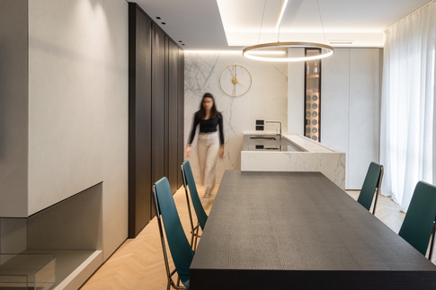 Open Space in stile contemporaneo di 34 di Abitacolo Interni